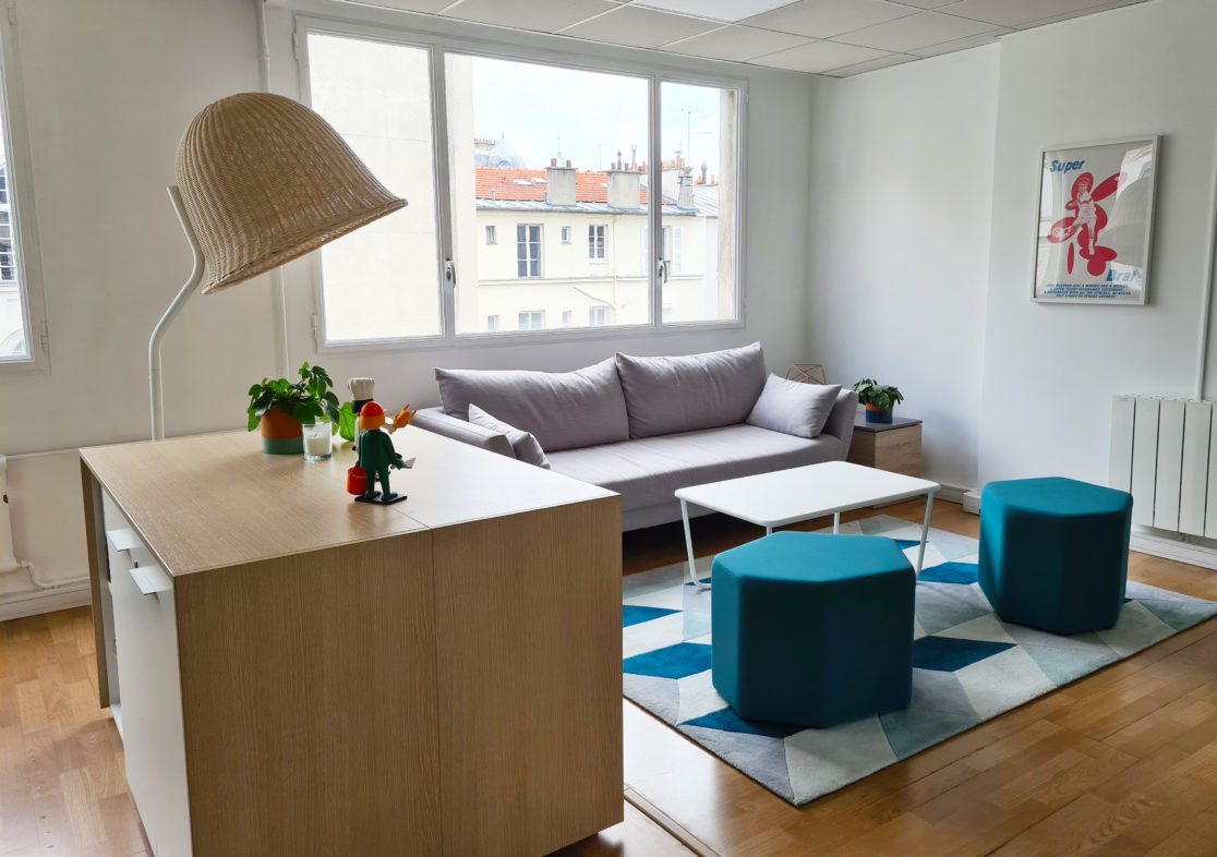 espace travail agréable décoration