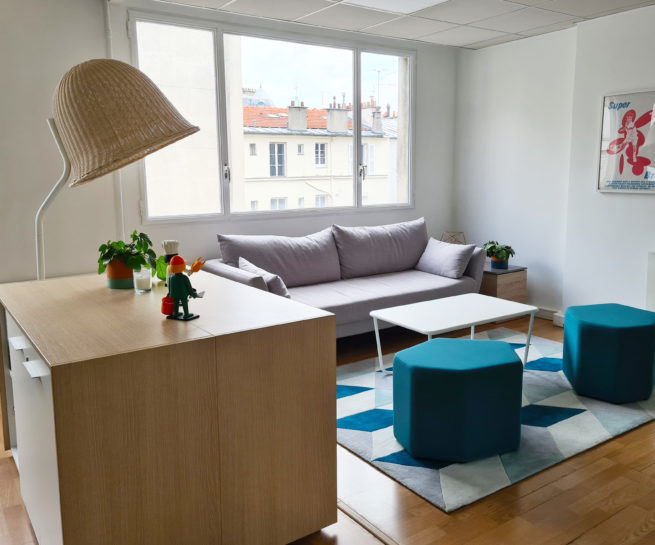 espace travail agréable décoration