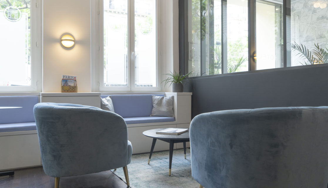 sur-mesure banquette identité accueillir