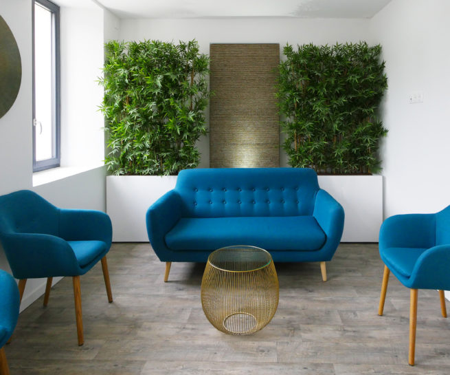 clinique zen nature décoration